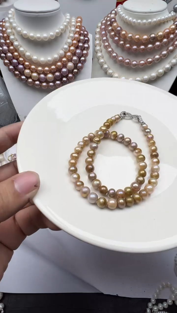 【闪购商品】淡水珍珠颈饰未镶嵌1