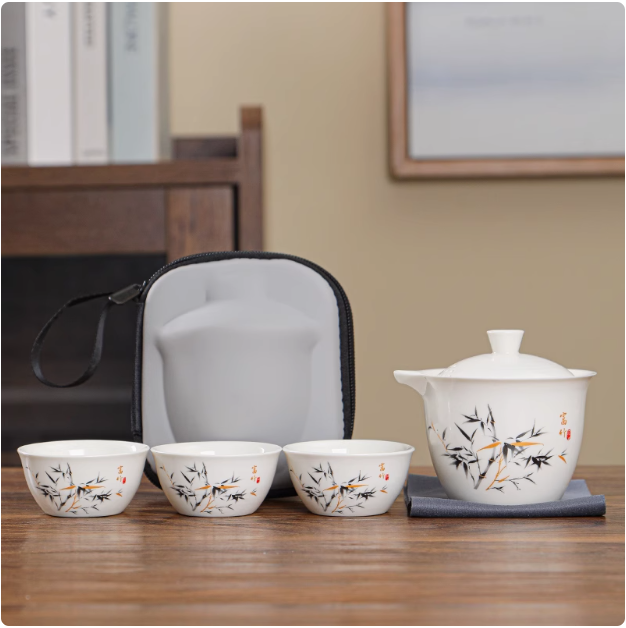 KK0562-富竹一盖三杯旅行套