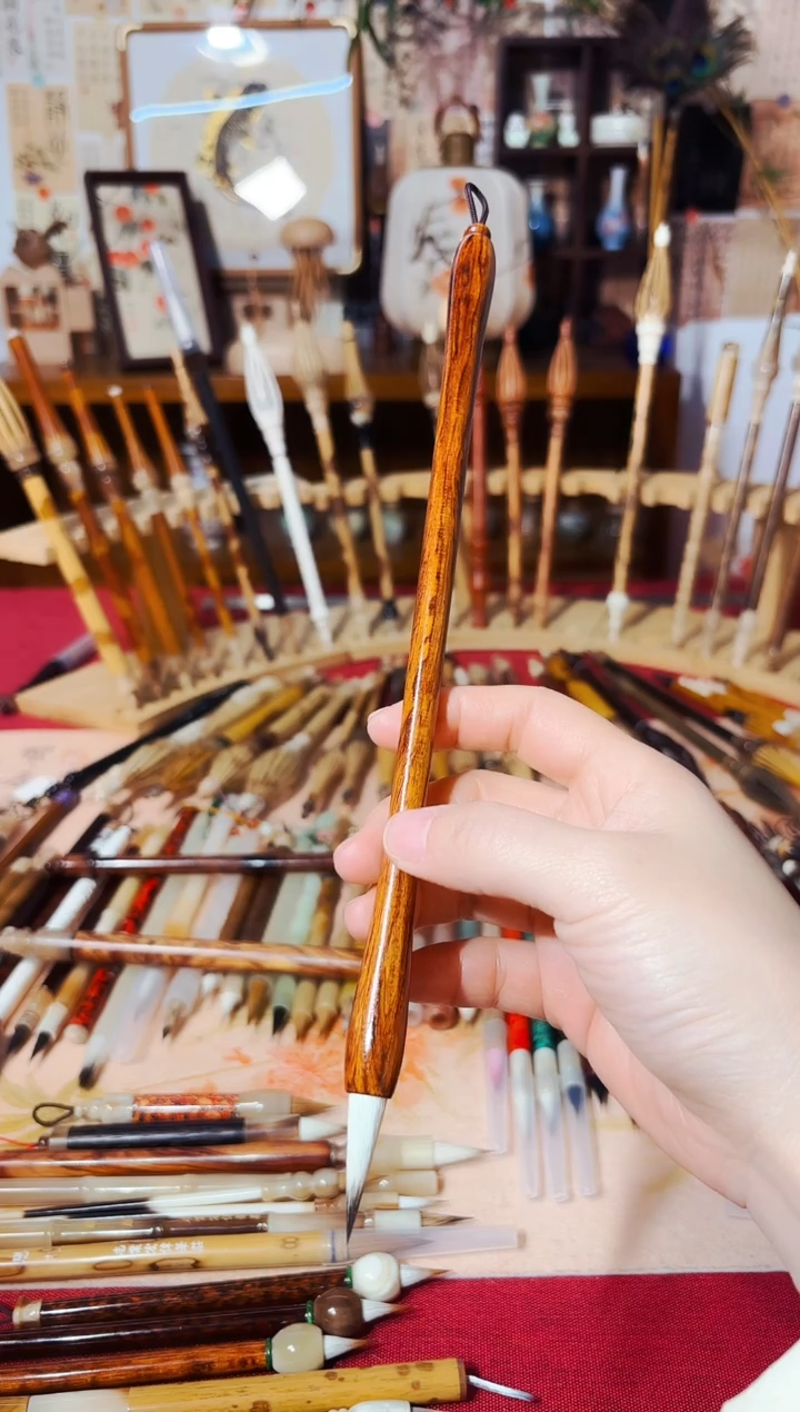 闪23 海黄笔九紫一羊出锋3.0（清水试笔）