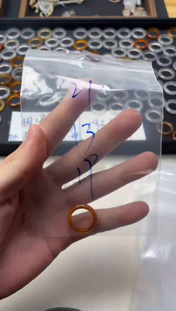 【闪购商品】玛瑙/玉髓戒指未镶嵌21