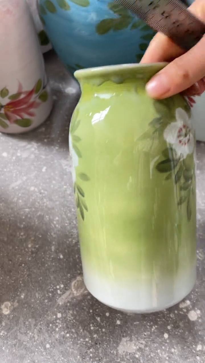 瓶陶景德镇手绘花瓶