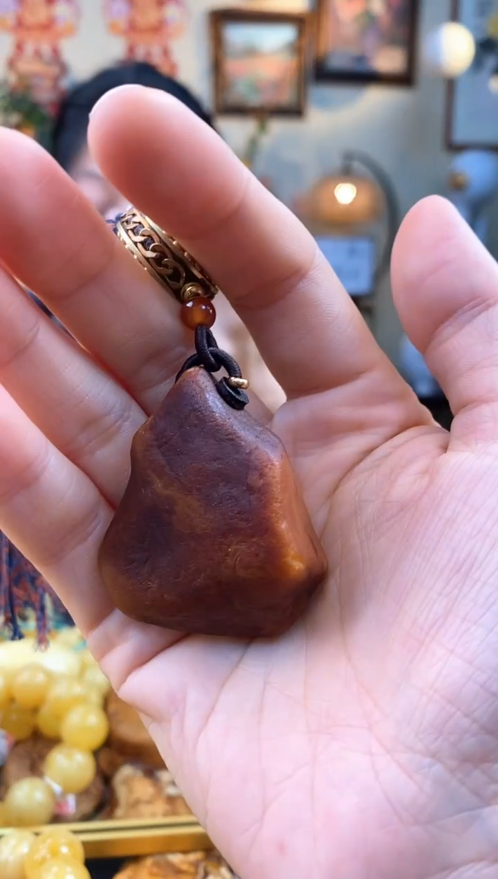 【闪购商品】琥珀颈饰未镶嵌吊坠