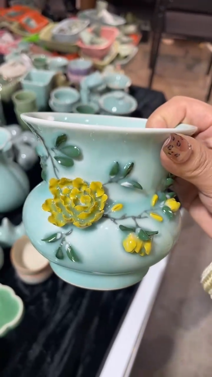 【闪购商品】特价福利 微瑕 慧仙青瓷