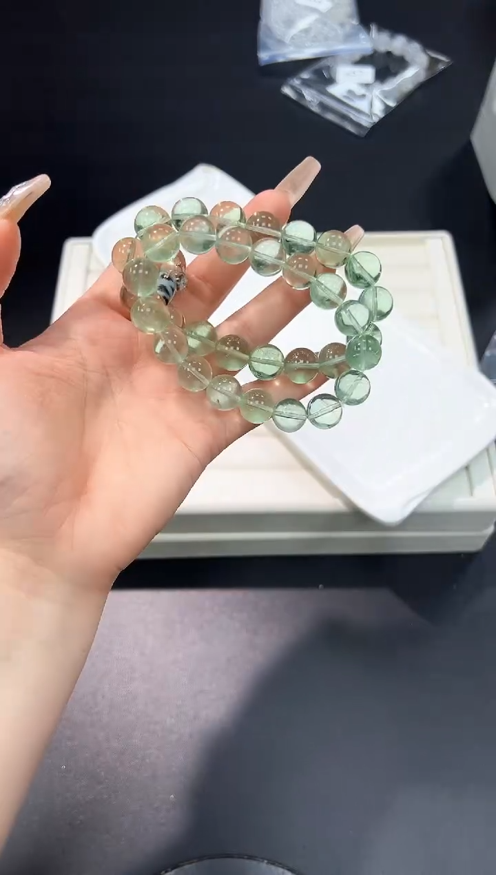 手串未镶嵌萤石60a多样性发其一【1条】默认微瑕