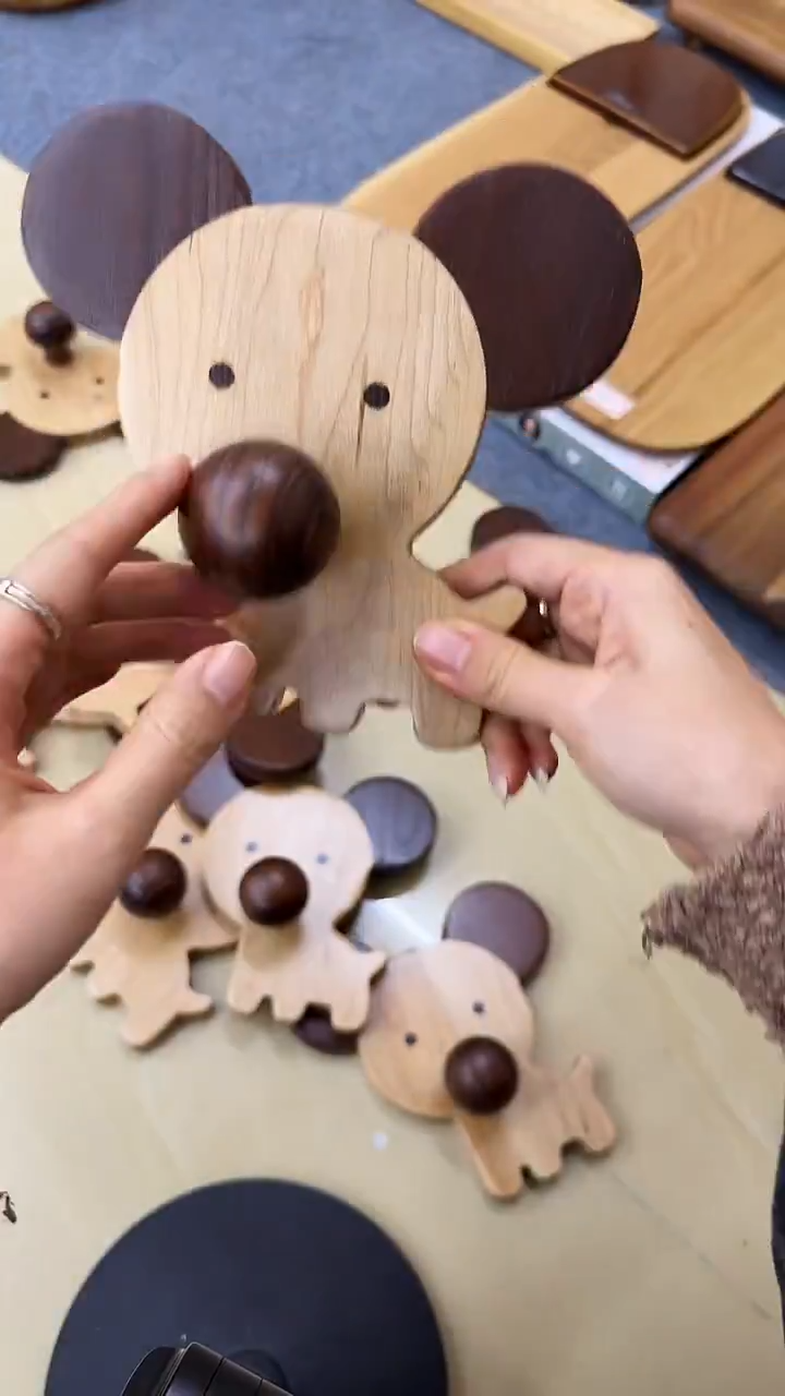 卡通挂混木头不退不换