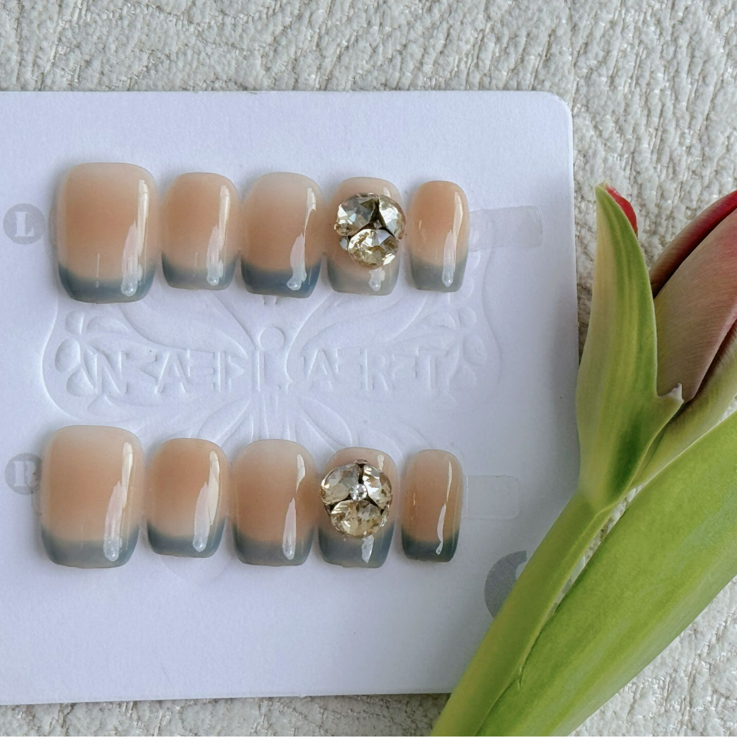 【尼泊尔香槟】Z纯手工穿戴甲设计师限定款