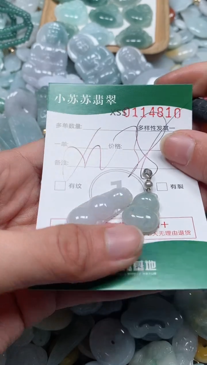 【闪购商品】翡翠颈饰未镶嵌闪购商品0114810