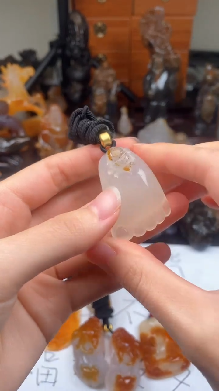 【闪购商品】玛瑙/玉髓颈饰未镶嵌AA
