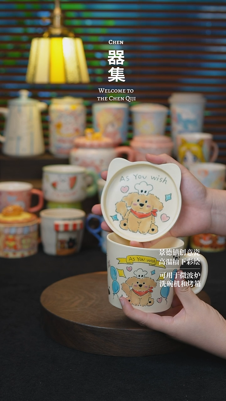 其他02景德镇创意瓷纯手工手绘