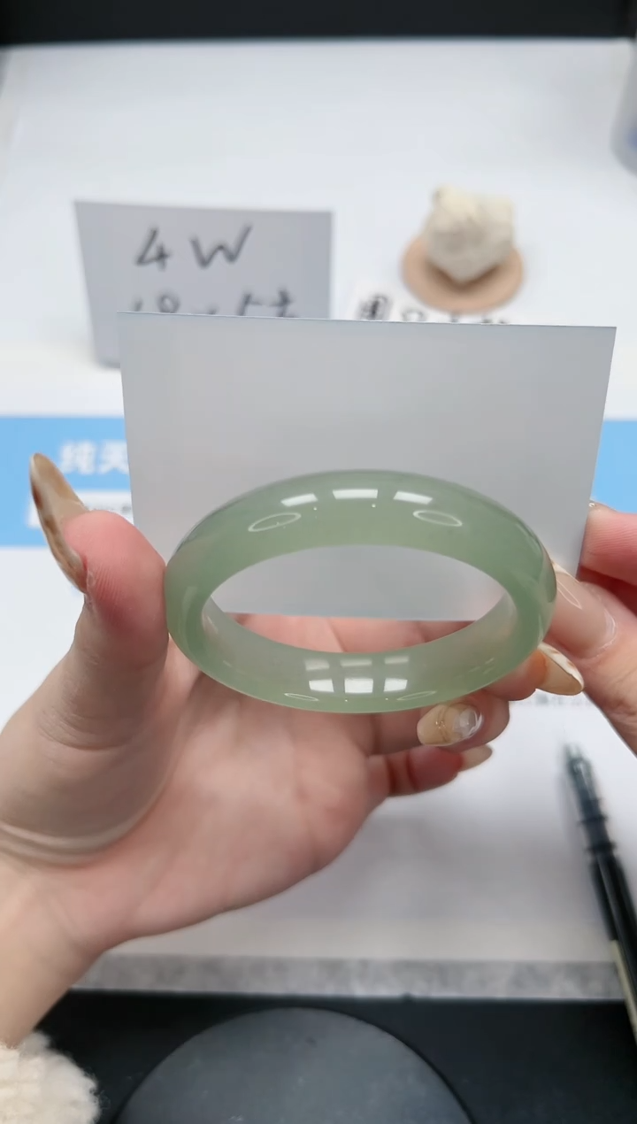 【闪购商品】石英质玉手镯未镶嵌246/东陵54.5