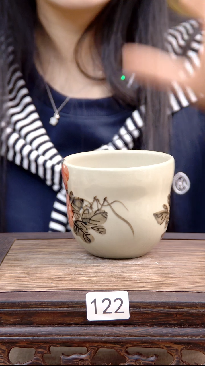 杯子景德镇陶瓷手绘杯子122
