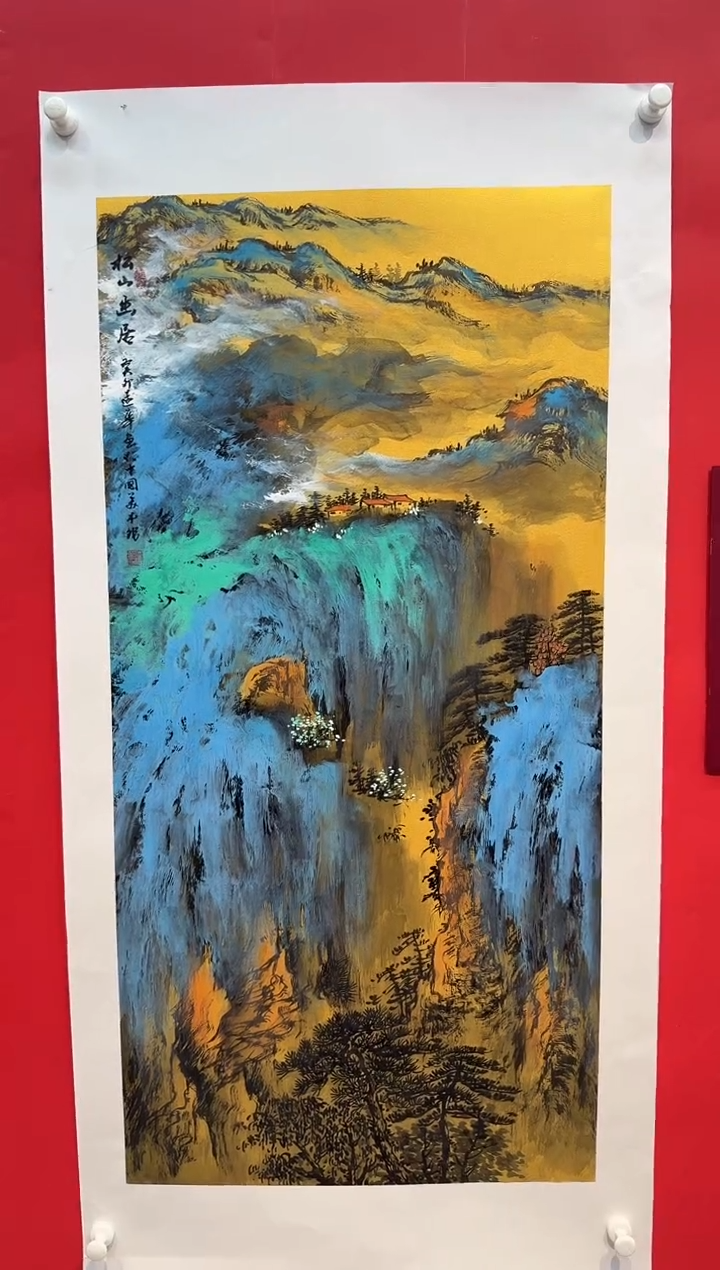 国画画家陆远华纯手绘原作