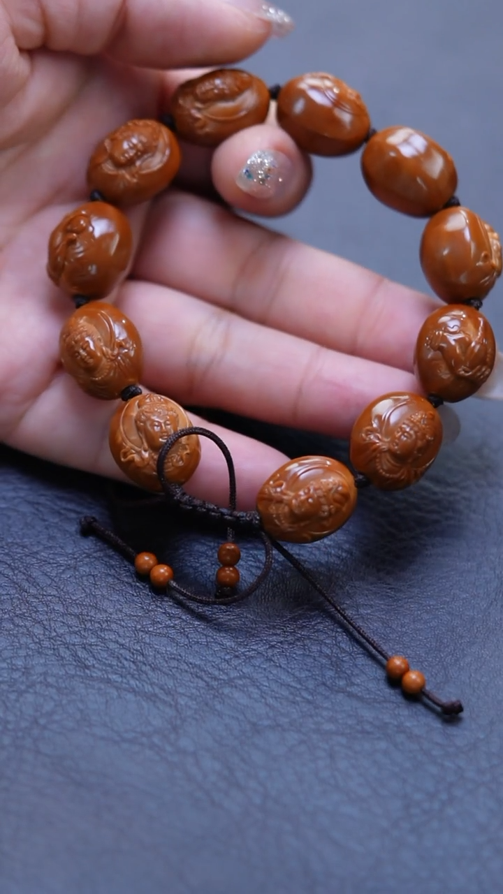 手串/手链橄榄核马*东橄榄核