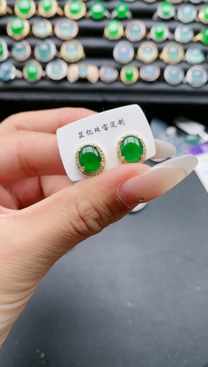 【闪购商品】翡翠戒指银S925镶嵌111111