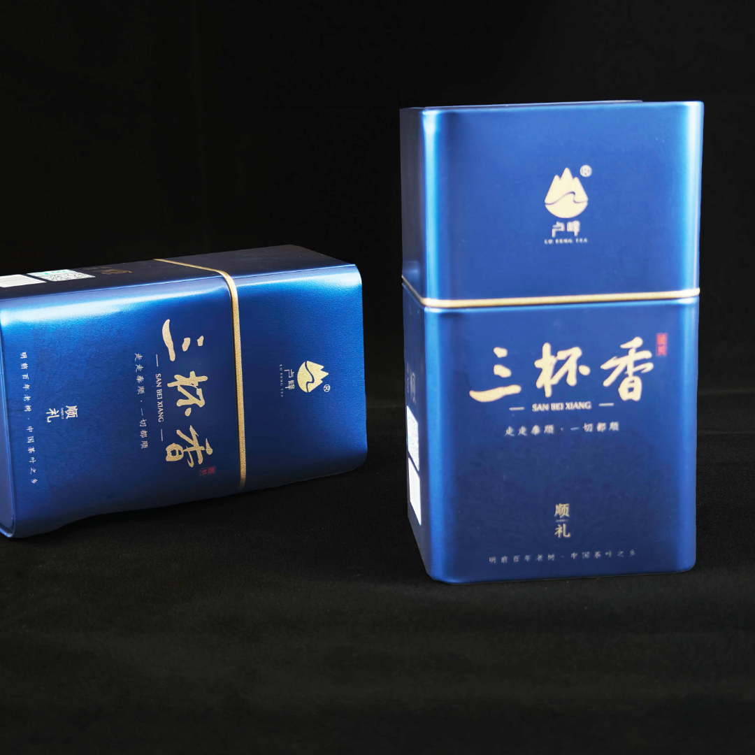 卢峰卢峰炒青茶叶新茶卢峰三杯香125g顺礼系列罐装泰顺三杯香