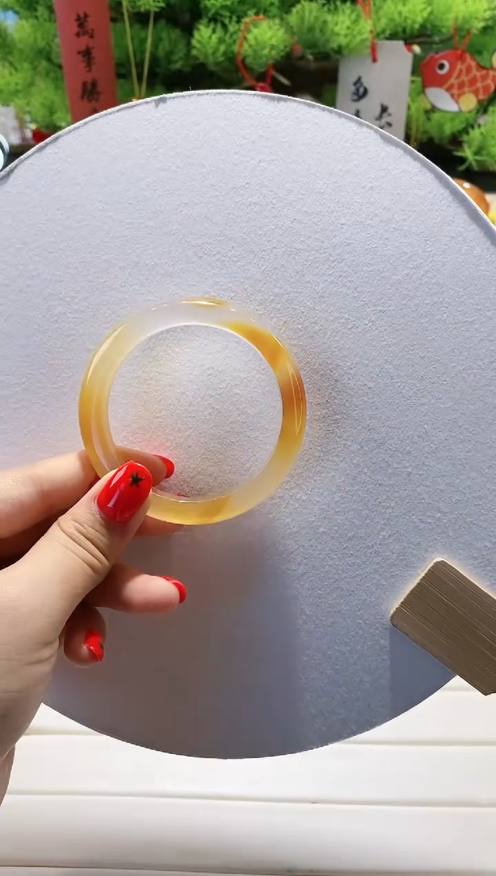 【闪购商品】玛瑙/玉髓手镯未镶嵌77-52.6