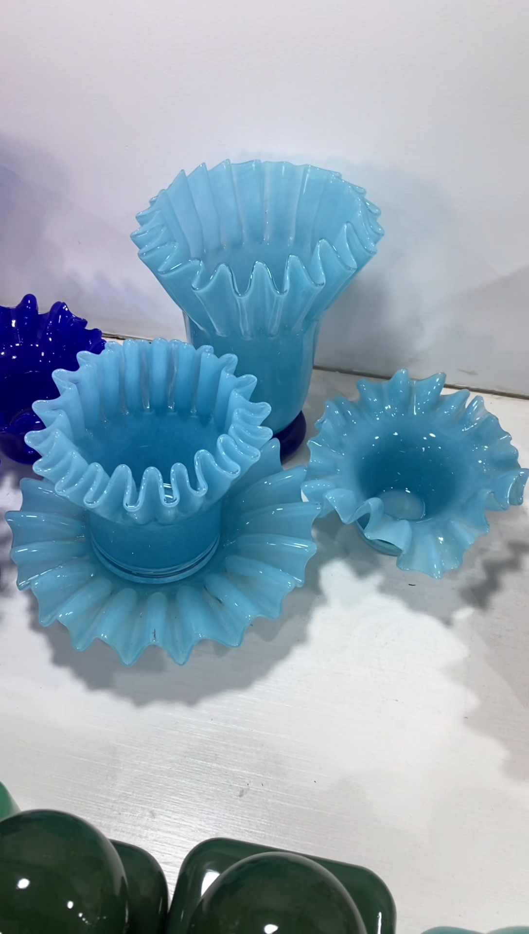 【闪购商品】琉璃慕忆家花瓶一套4