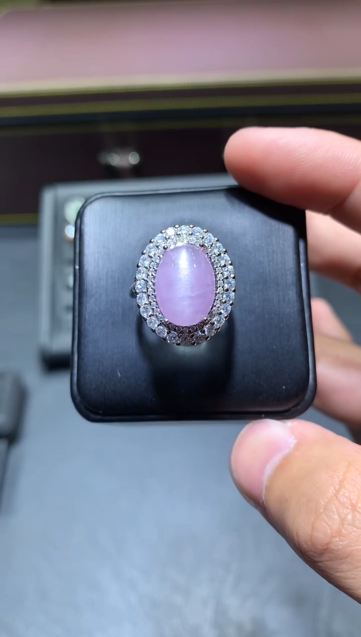 【闪购商品】锂辉石戒指未镶嵌T111【多样性发其一】