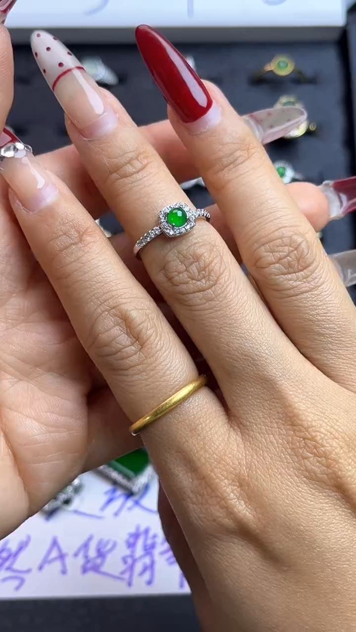 【闪购商品】翡翠戒指未镶嵌女款