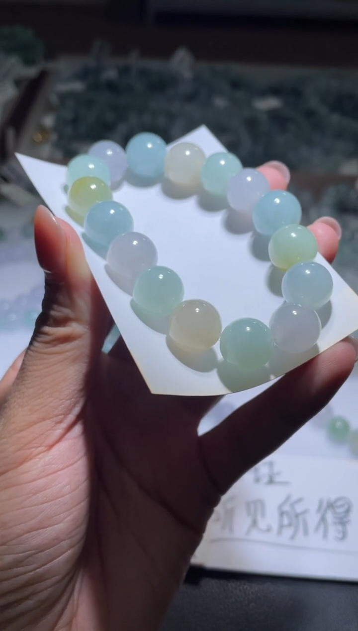 【闪购商品】定制翡翠未镶嵌翡翠手串