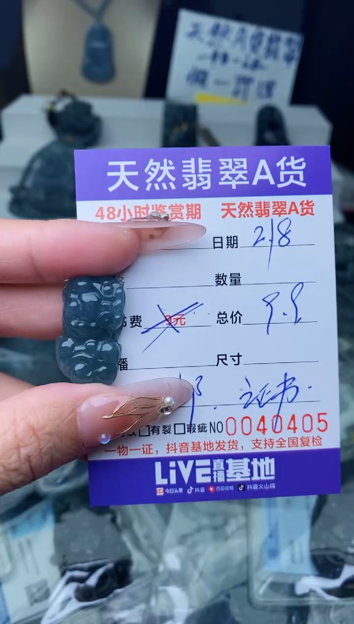 【闪购商品】翡翠颈饰未镶嵌··········