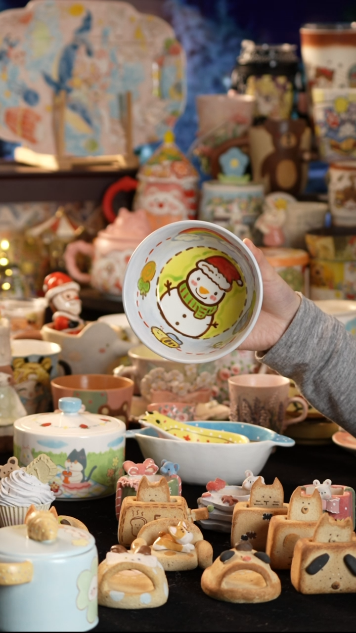 其他陶景德镇釉下彩手绘设计师款陶瓷