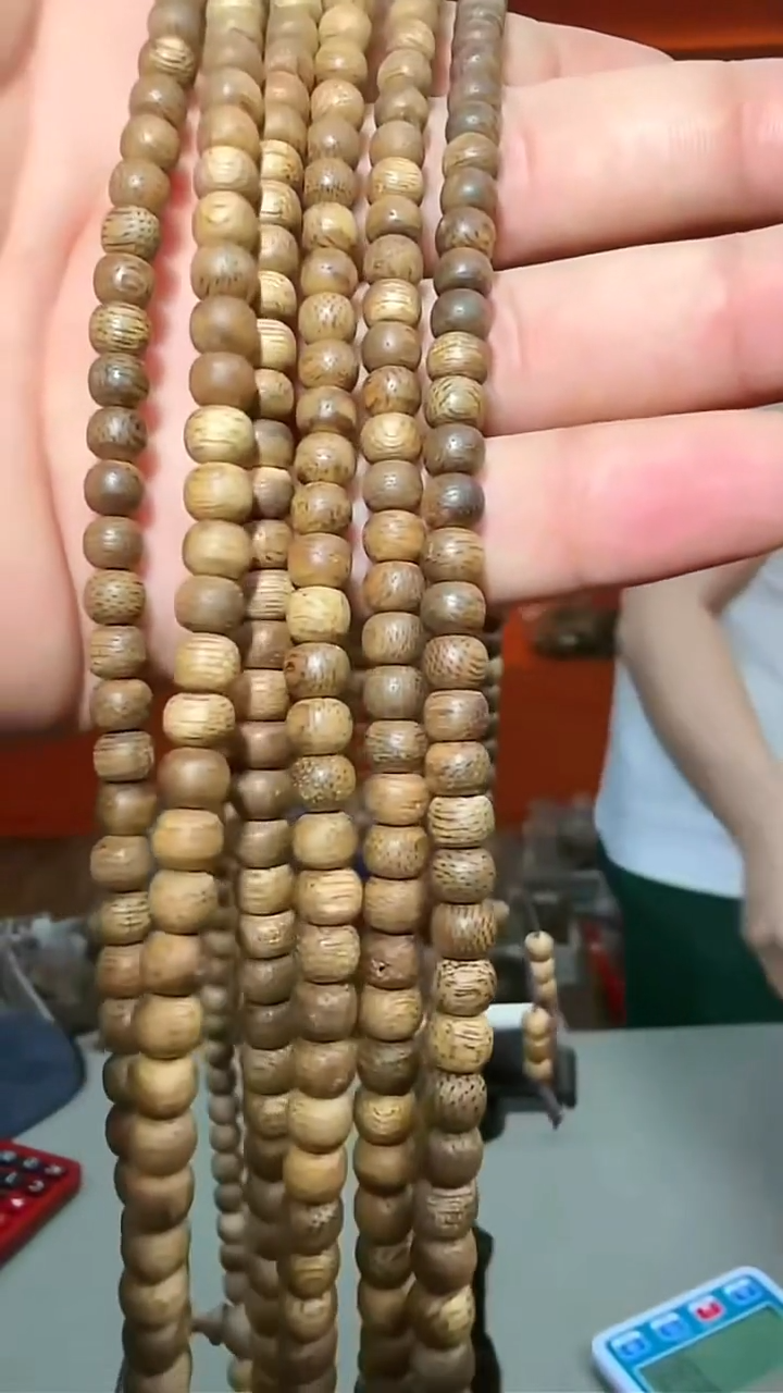 沉香手串139号长串鸡母虫0.6多样性发一