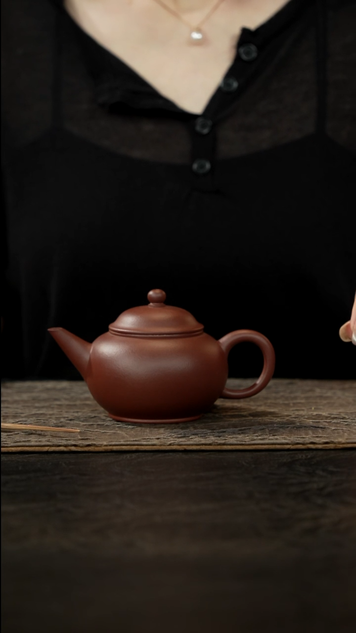 茶壶紫砂中槽青水平200cc