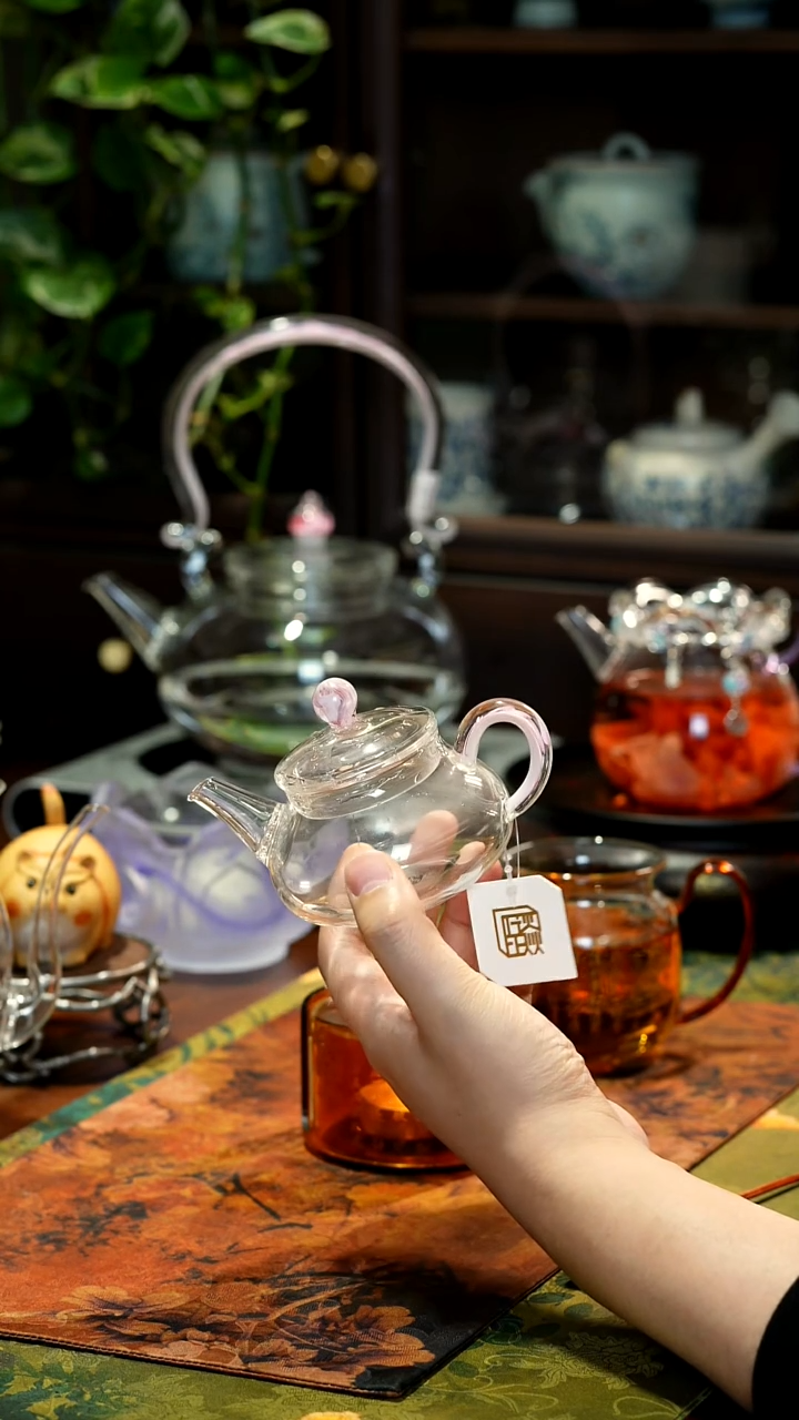 【闪购商品】晶焱粉凤尾壶哈哈啊哈