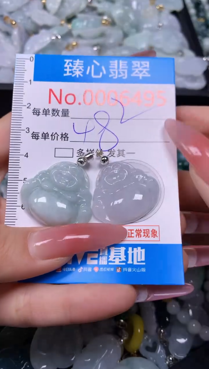 【闪购商品】翡翠颈饰未镶嵌含绳0006495