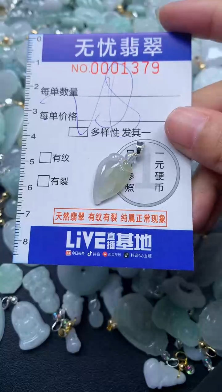 颈饰未镶嵌翡翠1379