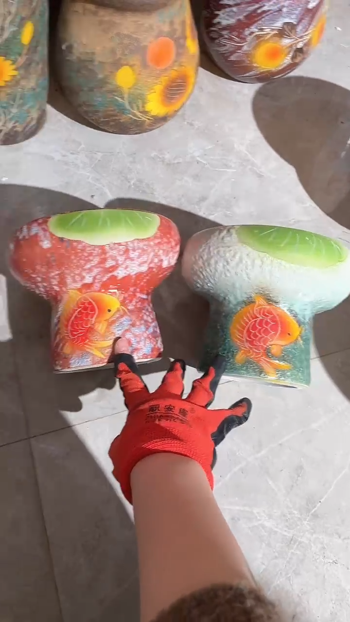 【闪购商品】摆件23-295口17高14    二个