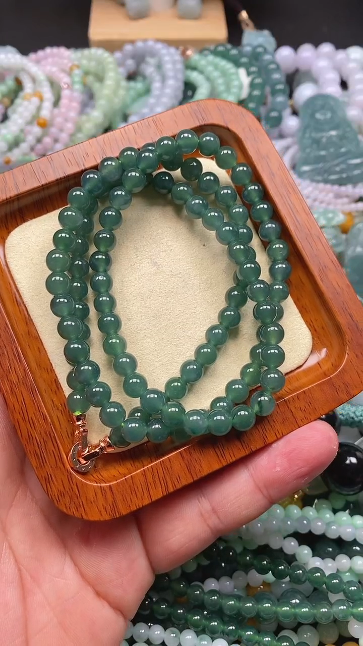 颈饰未镶嵌翡翠闪购0014