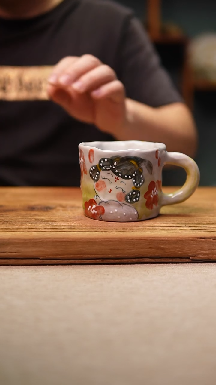 @@陶园瓷舍@@纯手工手绘@高温釉下彩