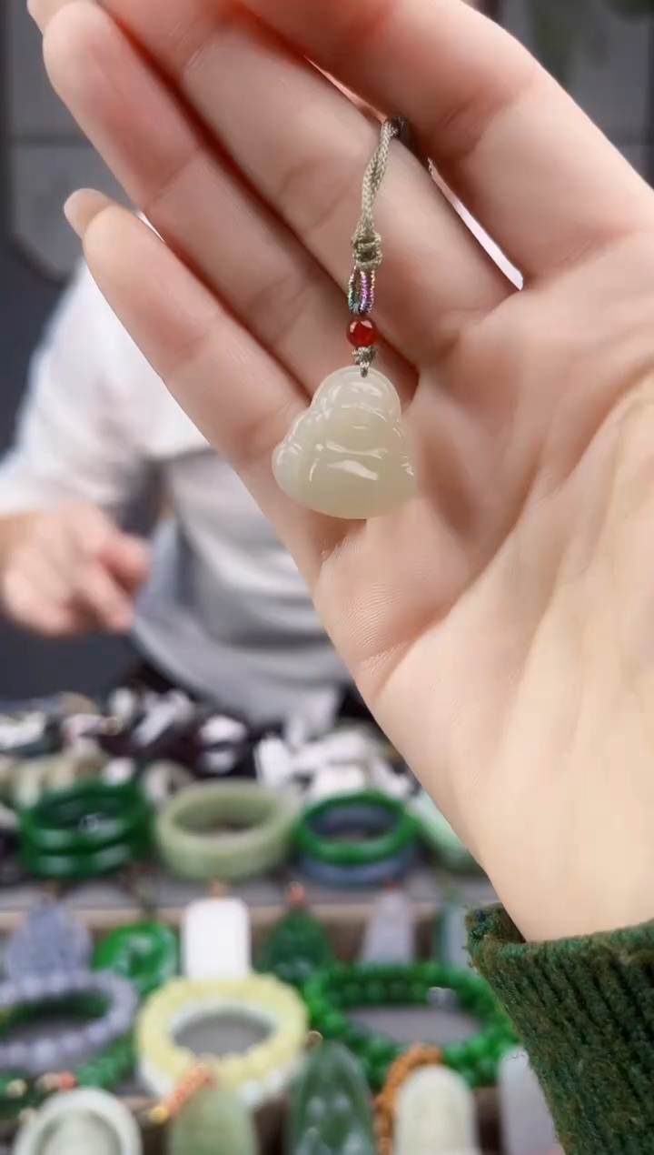 颈饰未镶嵌和田玉 多样性发货拍一发一