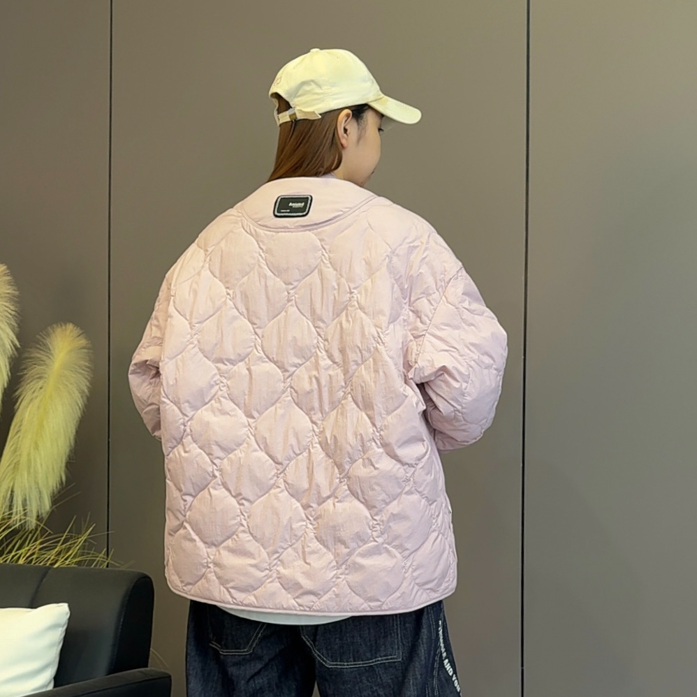轻薄款羽绒服男2025冬季新款男士潮流棒球领休闲宽松保暖羽绒外套