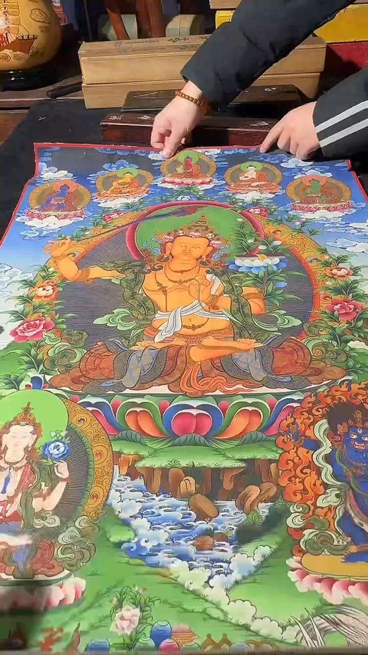 卷轴画藏式珍藏彩绘艺术馆142