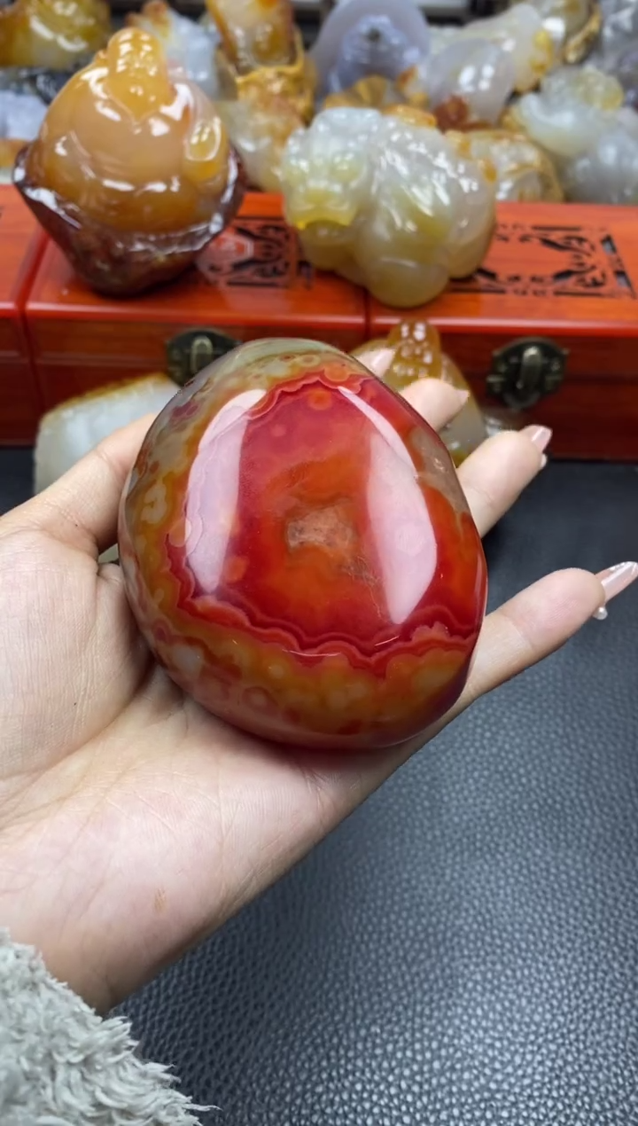 【闪购商品】玛瑙/玉髓手把未镶嵌00