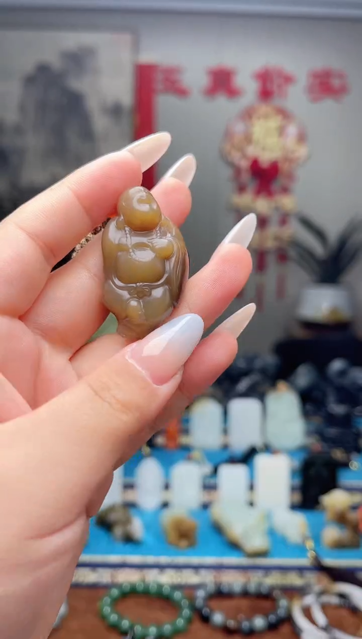 【闪购商品】和田玉挂件未镶嵌1