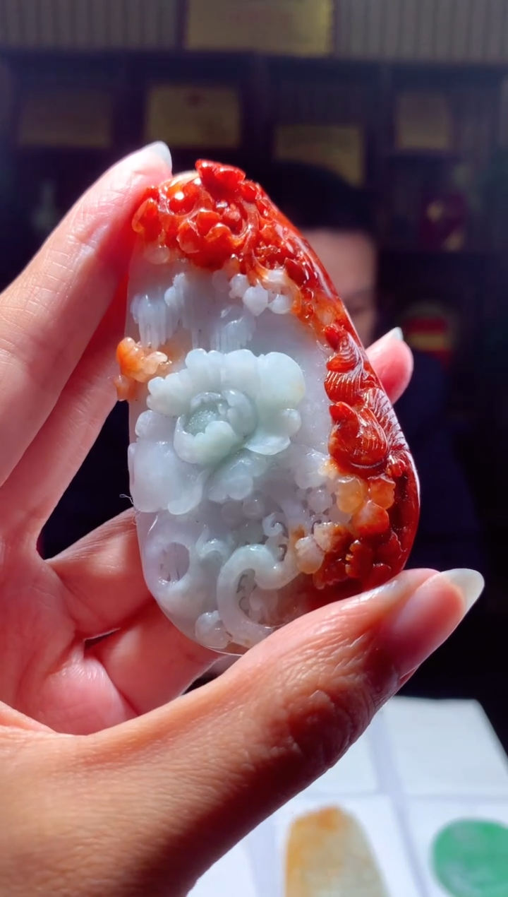 【闪购商品】定制翡翠未镶嵌挂件发货（拍一发一）