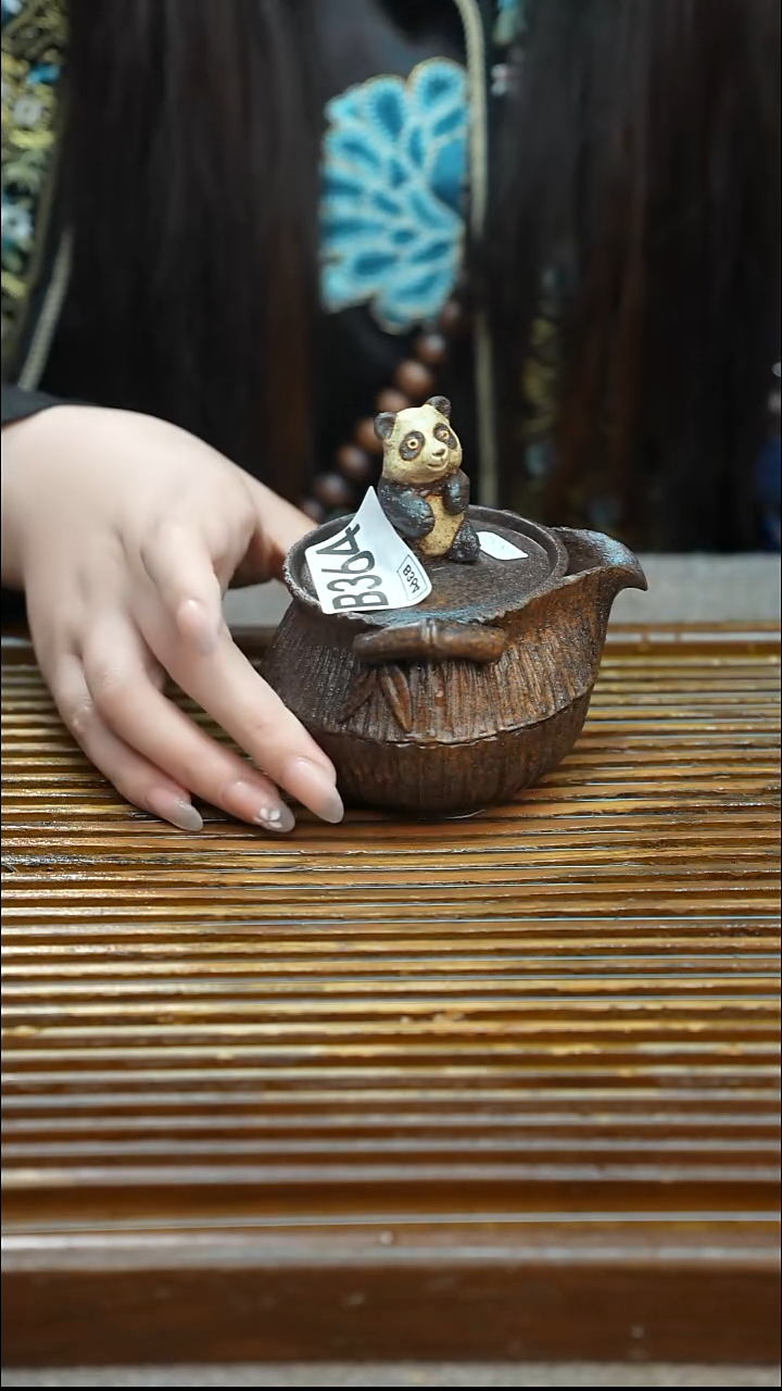 手工土陶茶具每只不一样