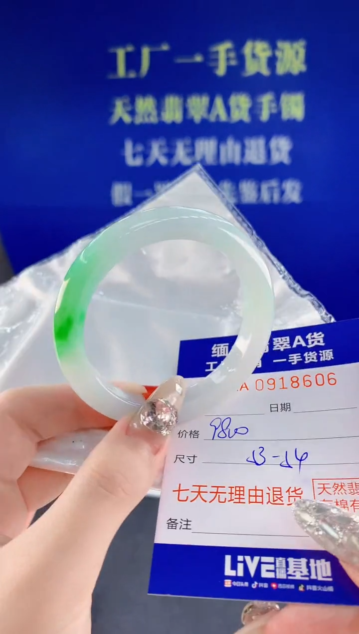 未镶嵌手镯翡翠06天然翡翠A货