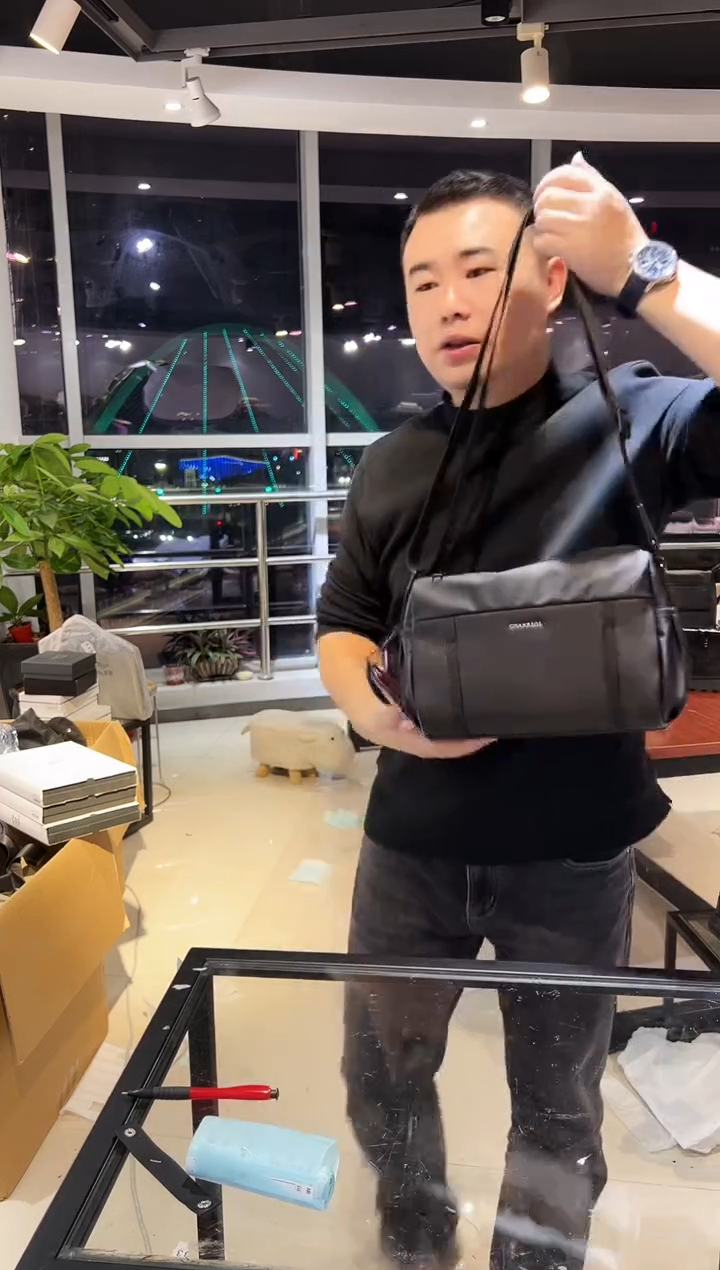 头层牛皮韩爵绅士包包皮具942