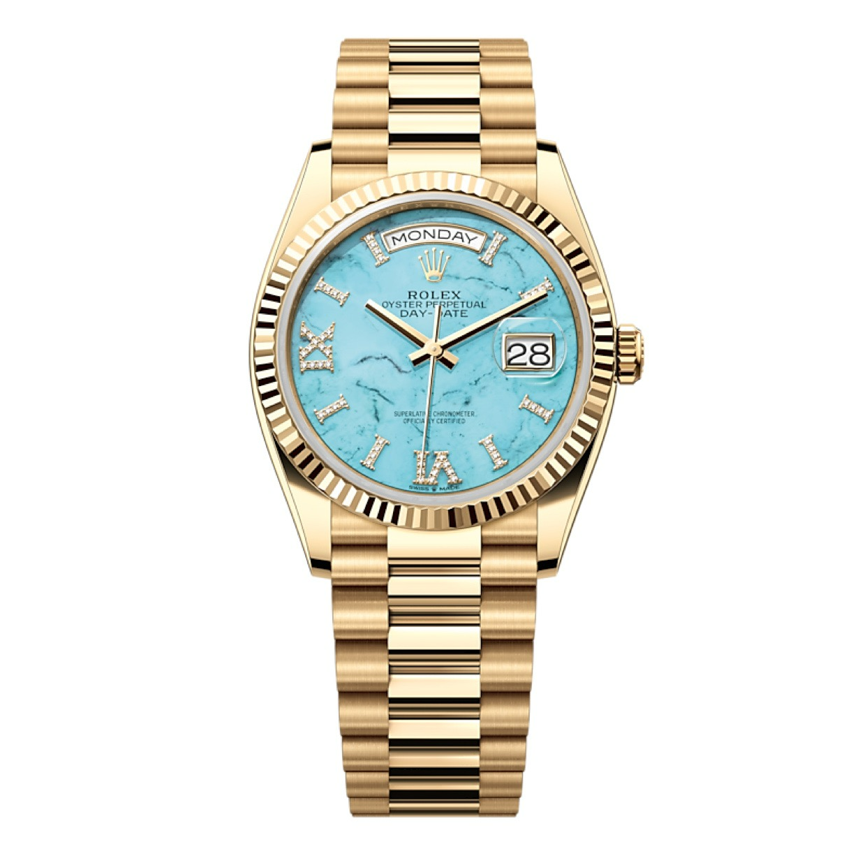 99新 Rolex/劳力士 哈奢馆/潮人/劳力士/星期日历128238/21年全套