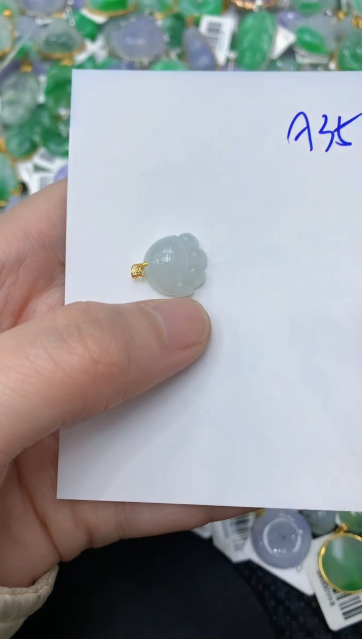 【闪购商品】翡翠颈饰18K金镶嵌111111111111