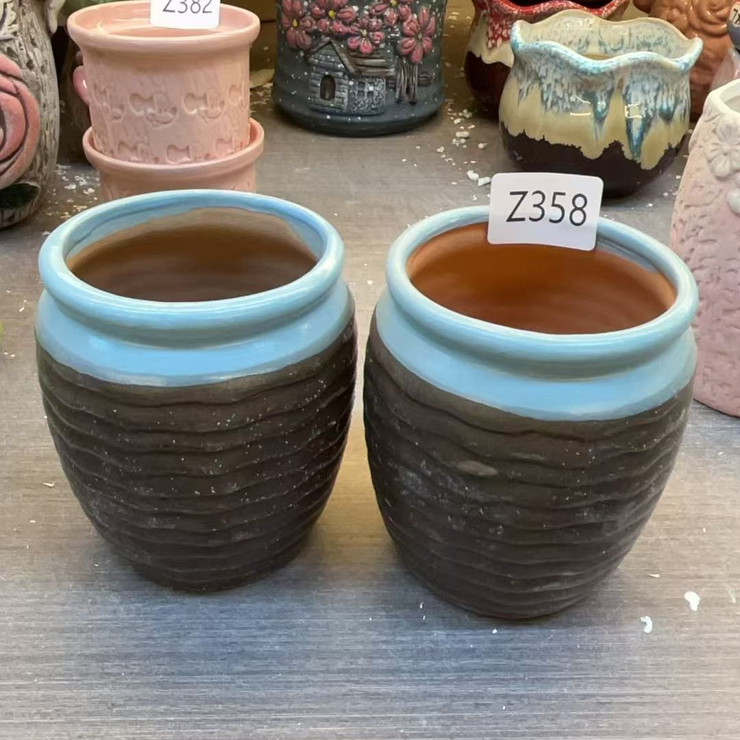 陶瓷多肉花盆z358