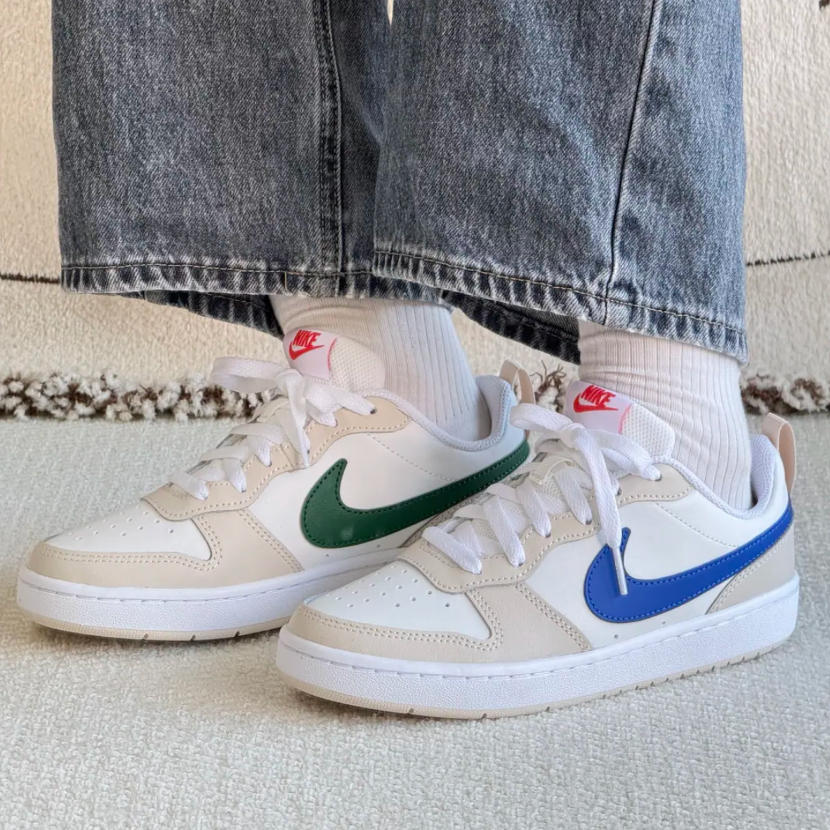  耐克Nike Court Borough Low女子鸳鸯低帮运动板鞋HQ1189-141