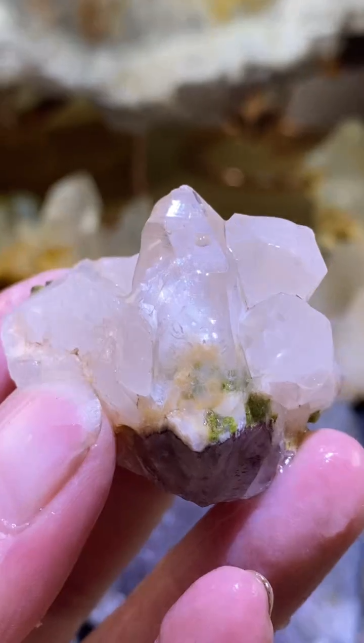 未镶嵌珠宝半成品水晶47号四川美姑超七花园水晶