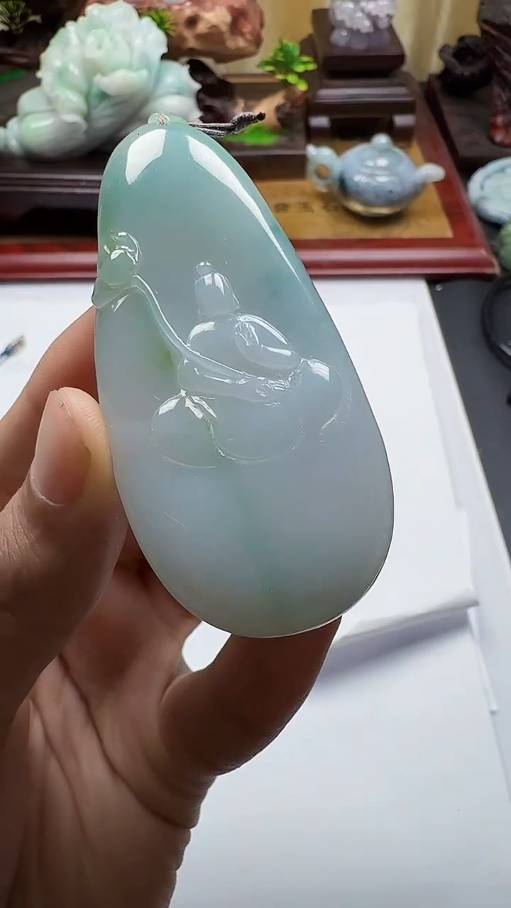 吊坠(不含链)未镶嵌翡翠1