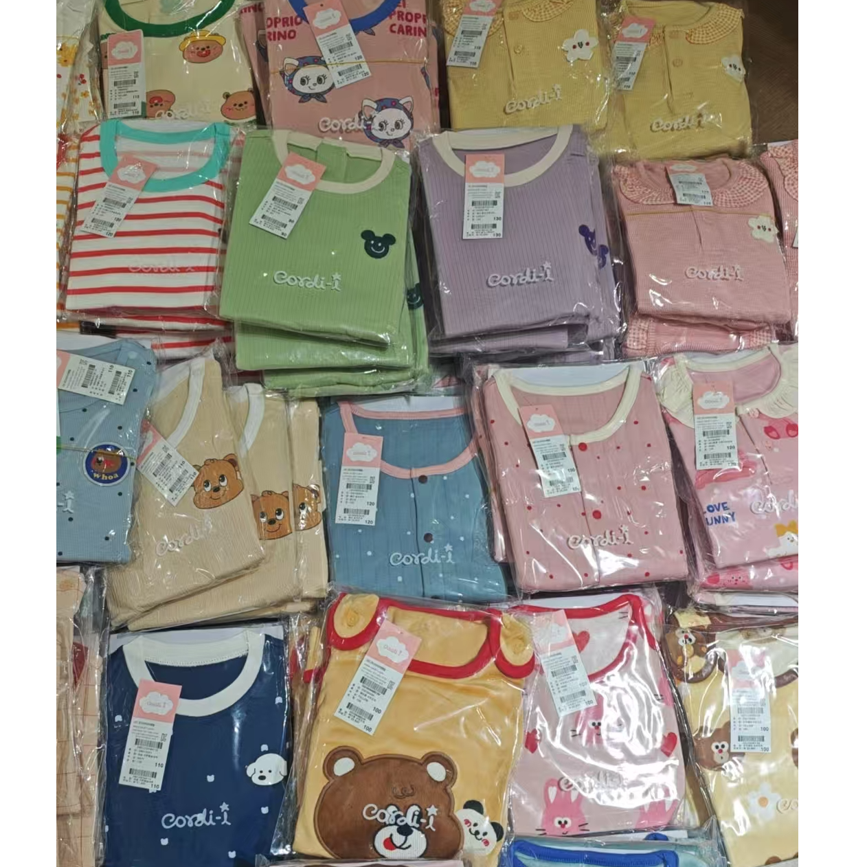 jinlan0731好朋友韩国进口儿童线衣线裤扣号